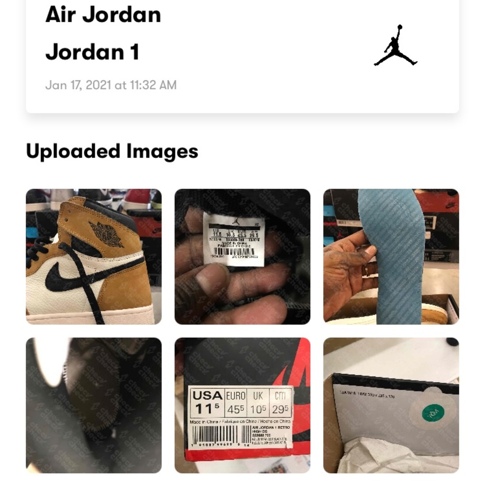Retro Jordan 1 rookie of the year